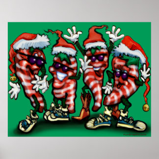 Póster Navidades Fiesta Peppers Poster