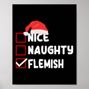 Póster Navidades flamencos Disstume Funny Flanders Xmas S