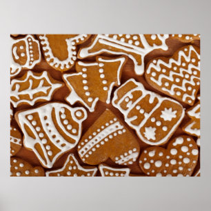 Póster Navidades Ginger Cookies