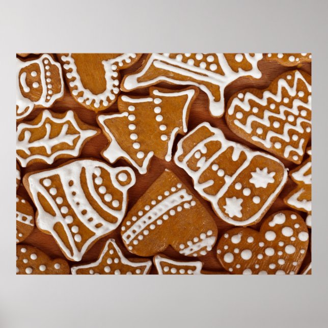 Póster Navidades Ginger Cookies (Frente)