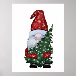 Póster Navidades Gnome