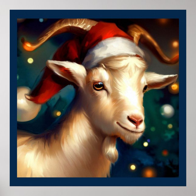 Póster Navidades Goat 1 (Frente)