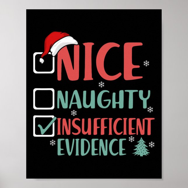 Póster Navidades graciosos y malhumorados (Frente)