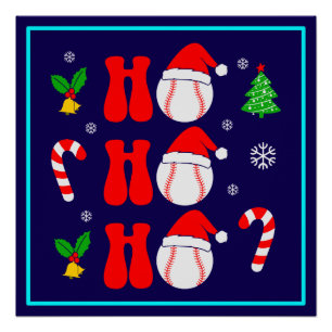 Póster Navidades Ho Ho Ho Ho Ho Funny Xmas-85211