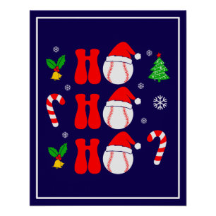 Póster Navidades Ho Ho Ho Ho Ho Funny Xmas-85211