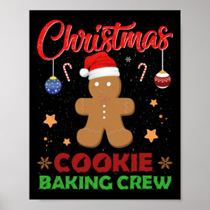 Póster Navidades Holiday Baking Squad Novedad Abuela Coo