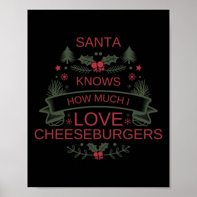 Póster Navidades Humor De Camisas De Queburgadores Para C (Frente)