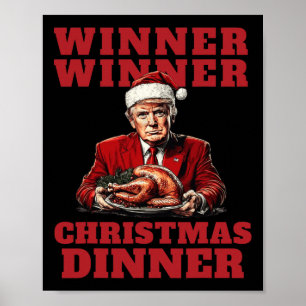 Póster Navidades humorísticos de Trump - Navidades ganado