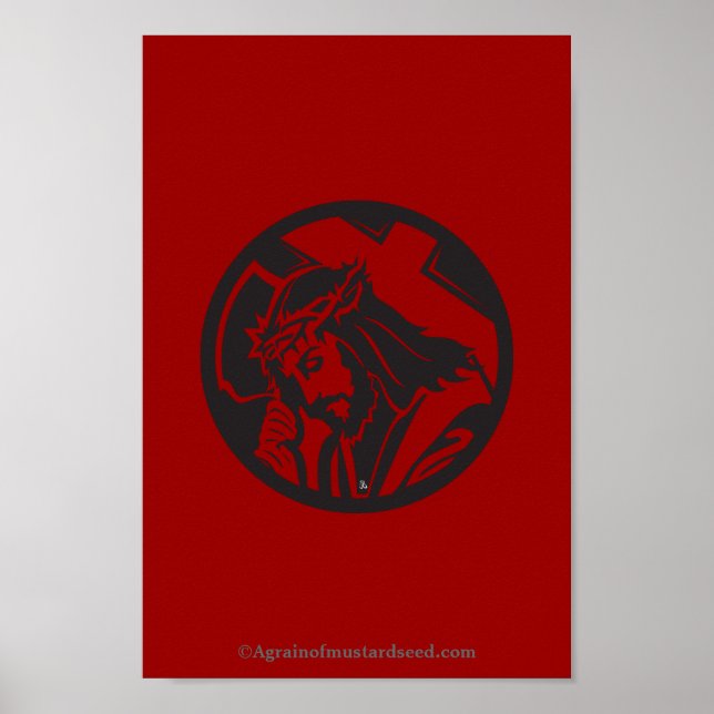 Póster Navidades Jesús (Frente)