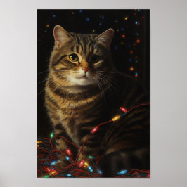 Póster Navidades Kitty