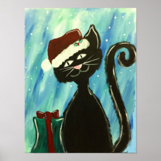 Póster Navidades Kitty Poster