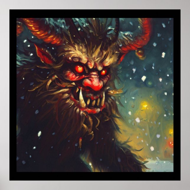 Póster Navidades Krampus 4 (Frente)