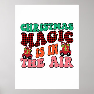 Póster Navidades La Magia Está En El Aire