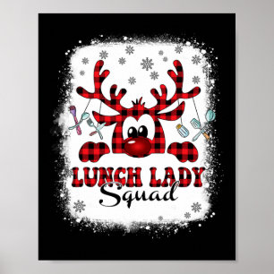 Póster Navidades Lanza Dama Escuadrón Reinder Buffalo Tap