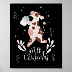 Póster navidades lechosos