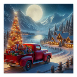 Póster Navidades mágicos hasta entrega