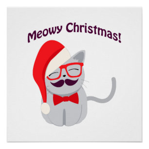 Póster ¡Navidades Meowy!