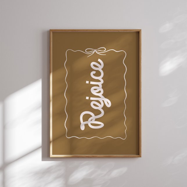 Póster Navidades neutrales de alegría Poster de vacacione (Subido por el creador)