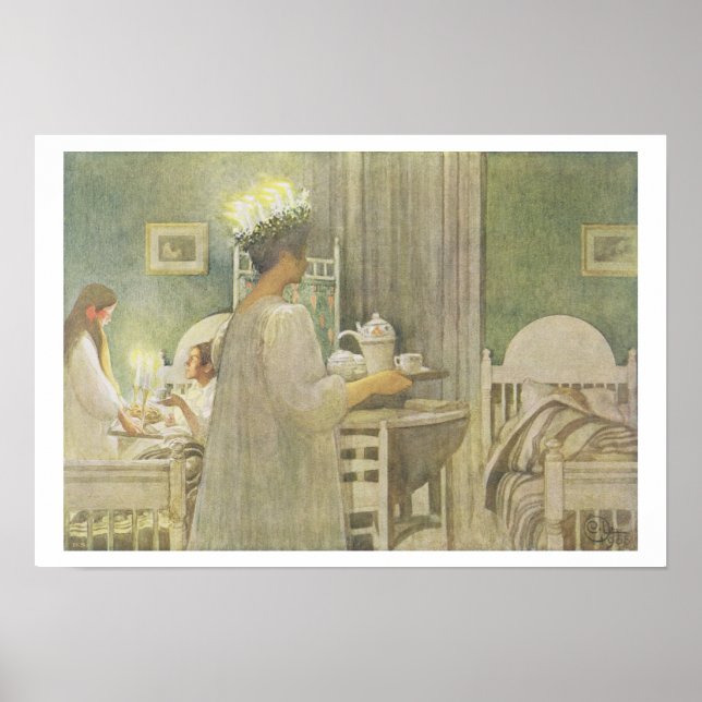 Póster Navidades por la mañana, pub en 'Lasst Licht Hinin (Frente)