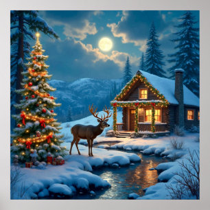 Póster Navidades Poster de cabina