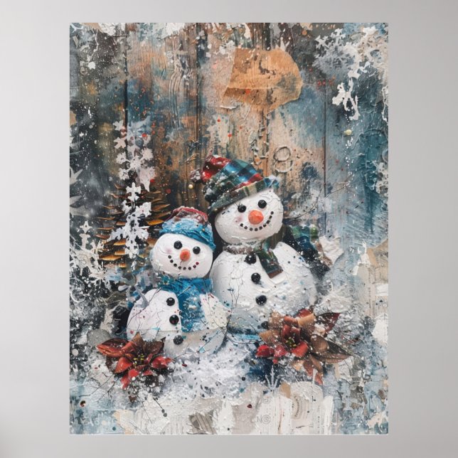 Póster Navidades Poster Ephemera (Frente)