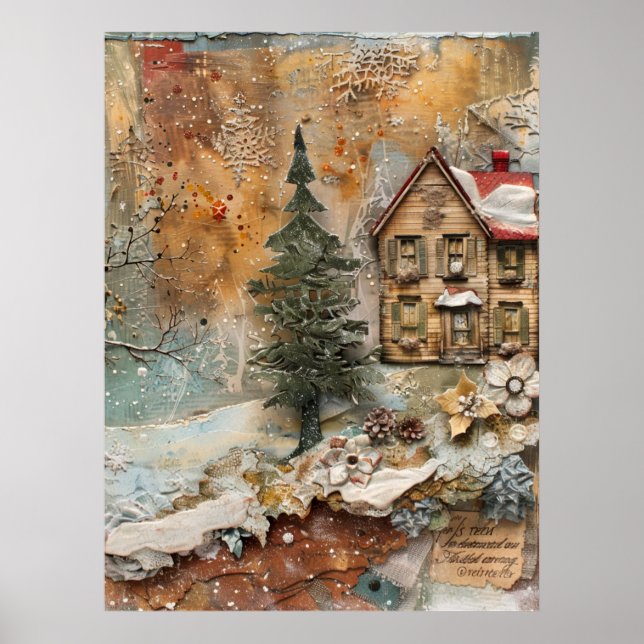 Póster Navidades Poster Ephemera (Frente)