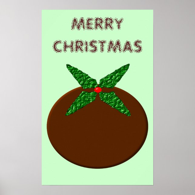 Póster Navidades Pudding Poster (Frente)