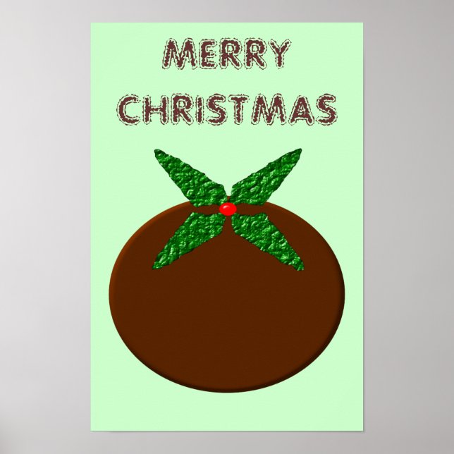 Póster Navidades Pudding Poster (Frente)