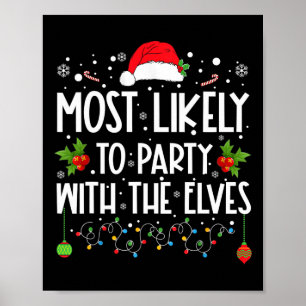 Póster Navidades Que Coinciden Más Con Fiestas Con T