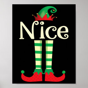 Póster Navidades Ratos O Agradables Pareja Al Elfo Bonito