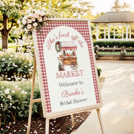 Póster Navidades recién salidos del mercado Nodal Shower