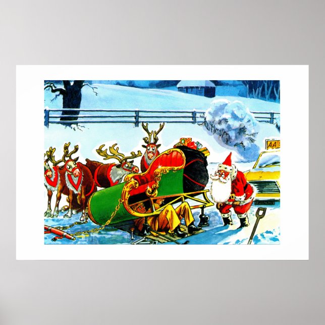 PÓSTER NAVIDADES REINDEER (Frente)