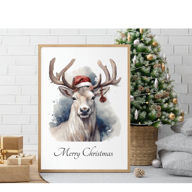 Póster Navidades renos, personalizable (Subido por el creador)