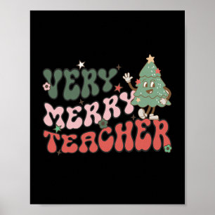 Póster Navidades Retro Maestros Muy Maestros