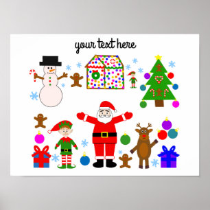 Póster Navidades reuniéndose #1 Poster