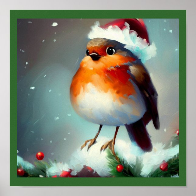Póster Navidades Robin 1 (Frente)