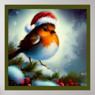 Póster Navidades Robin 3