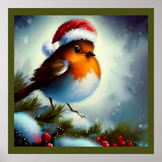 Póster Navidades Robin 3 (Frente)