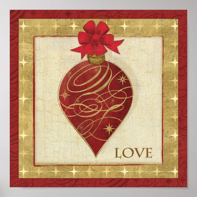 Póster Navidades rojos DŽcor Hope (Frente)