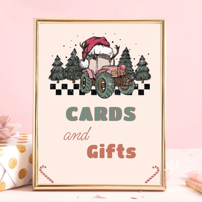 Póster Navidades rosados Camión Cartas de cumpleaños y Ró (Subido por el creador)