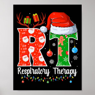 Póster Navidades Rt Navidades de terapia respiratoria Rt