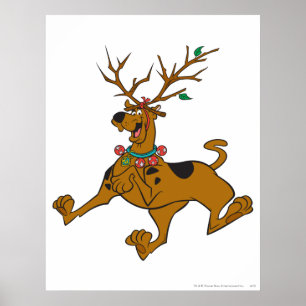 Póster Navidades Scooby-Doo