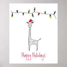 Navidades singulares Giraffe