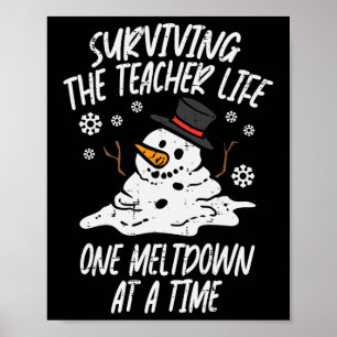 Póster Navidades sobreviven a la muerte de un profesor