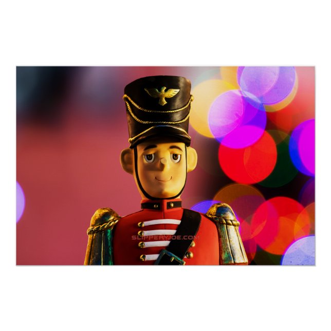 Póster Navidades soldado de juguete figurine SlipperyJoe  (Anverso)