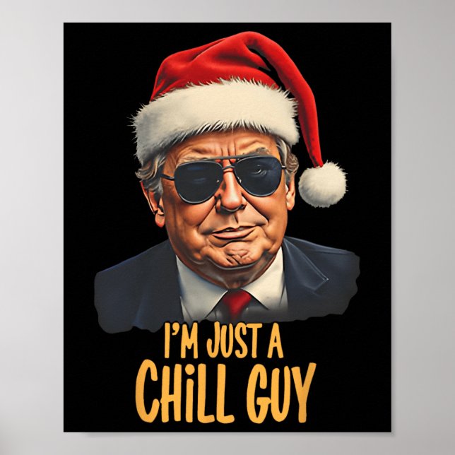 Póster Navidades Solo soy un chico malo (Frente)