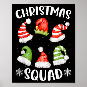 Póster Navidades Squad Family Grupo Navidades de coincide