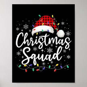 Póster Navidades Squad Family Grupo Navidades de coincide