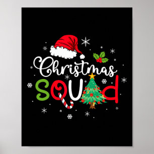 Póster Navidades Squad Fun Xmas Tree Family Matando Paja