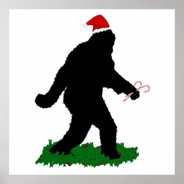 Póster Navidades Squatchin' (Frente)